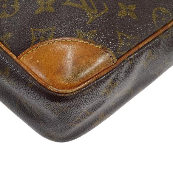 Louis Vuitton COMPIEGNE 28 CLUCTH BAG PURSE MONOGRAM - Picture 4 of 10